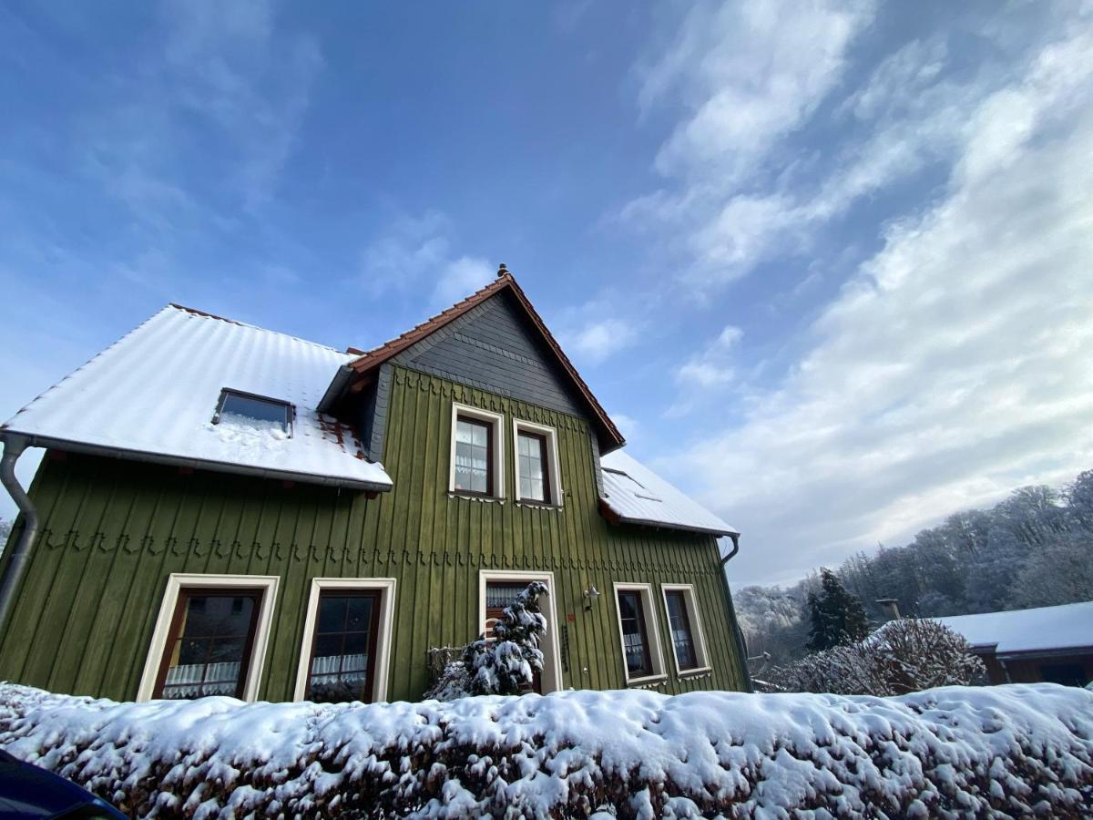 Das Gruene Haus Am Hexenstieg Rubeland Exterior photo